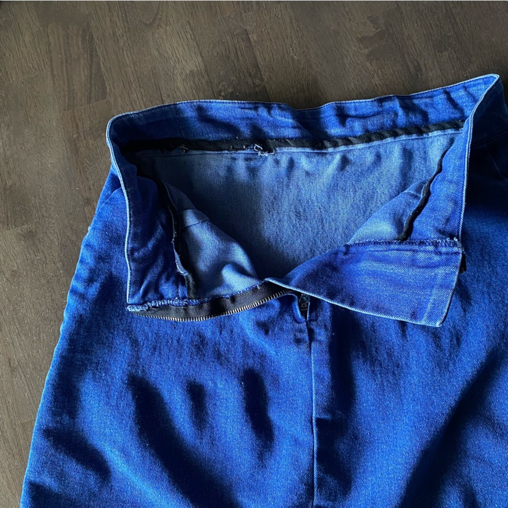 Brandy Melville Denim wrap audrey skirt - Picture 6 of 7